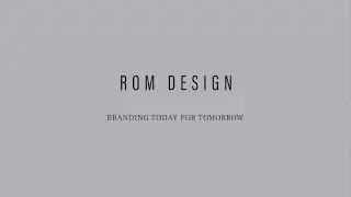 ROM DESIGN Showreel (2012 - 2022) — Branding Today for Tomorrow