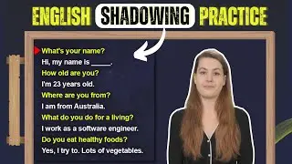 Improve Your English Speaking Skills with English Shadowing Practice