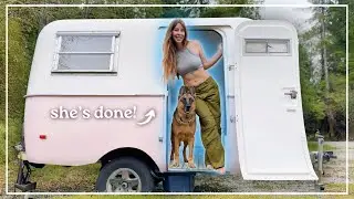 She's Done the Vintage Camper Renovation!  | 1972 Boler Restoration TOUR