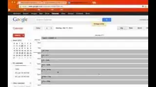 Importing a .csv file into Google Calendar