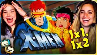 X-MEN: THE ANIMATED SERIES (1992) 1x1 and 1x2 Reaction! | 