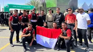 BRIMOB Mengikuti Event Lomba UAE Swat Challenge Di Dubai , Mewakili Indonesia