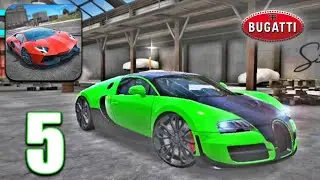 Ultimate Car Driving Simulator - 💚Bugatti Veyron - Gameplay (iOS Android) PART 5