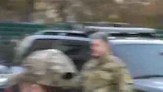Президент Украины Петр Порошенко в Мариуполе 12.10.18