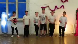 Хип-хоп для детей, видео выступления на новогоднем отчетнике. Хореограф Лилия Афанасьева (СПб)