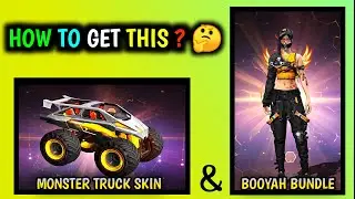 HOW TO GET THIS - MONSTER TRUCK SKIN AND BOOYAH BUNDLE - GARENA FREEFIRE - POOJARY GAMER