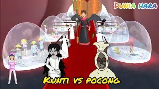 Pocong Vs Kunti dan Tuyul 😂🤣 Yuta Mio ke Neraka?  | Sakura School Simulator