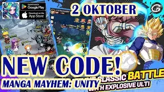 NEW CODE Manga Mayhem: Unity Giftcode & How to Redeem Code 2 Oktober - Mobile Game (Android/IOS)
