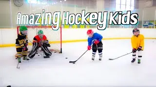 Amazing Hockey Kids - Goalie Shootouts - Fun Game!