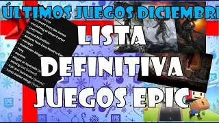 Últimos juegos gratis de epic