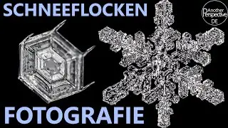 Photographing snowflakes in winter - tips and tricks for beautiful ice crystal photos