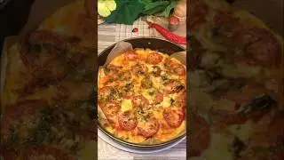 Пицца или пирог? Кабачки всё не кончаются! 