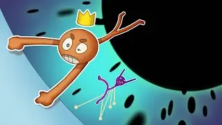 EPIC BLACK HOLE CHALLENGE! | Stick Fight Gameplay