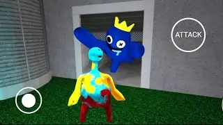 PLAYING AS DOES THE DOUGHMAN in Rainbow Friends Chapter 1 #roblox