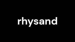 How to Pronounce rhysand