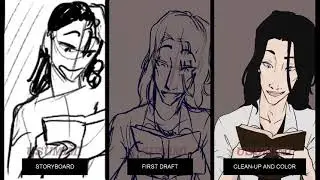 Marauders animatic [Making of] TRUST THE PROCESS