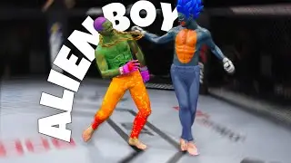 Alien Boy EMBARRASSES Trash Talking SONIC in $300 Wager 🤣 | UFC (Episode 2)