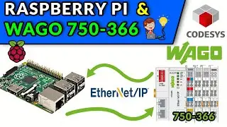 🔵✅COMMUNICATE RASPBERRY & WAGO 750-366 MODULE VIA ETHERNET IP