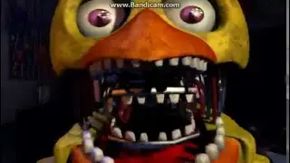 FNAF 2: Old Chica/Withered Chica JUMPSCARE!!