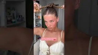 SUMMER GREASY HAIRSTYLE INSPO💖 SLICK BACK KNOT BUN 