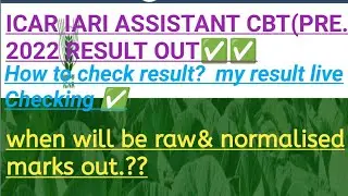ICAR IARI ASSISTANT RESULT OUT✅| How to check result|I am shortlisted for mains✅ cutoff &mains date?