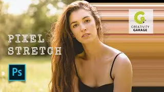 How to add pixel stretch to an image in Photoshop