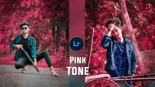 Lightroom Pink Tone Photo Editing Tutorial || Pink Colour Grading Lightroom