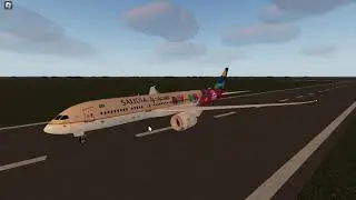 Smooth Landing | Saudia Boeing 787-9 Dreamliner | Aeronautica