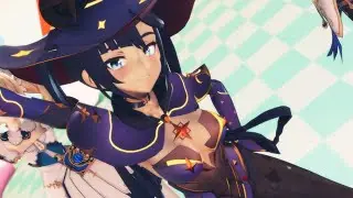 【MMD原神 4K】モナ  で「 シニカルナイトプラン」