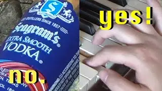 how to play piano instead of getting drunk