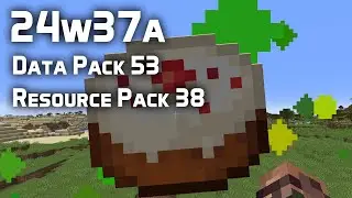 News in Data Pack Version 53 and Resource Pack Version 38 (24w37a)