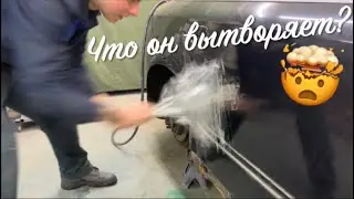 УДАЛЕНИЕ ВМЯТИН ТОВАРАМИ ИЗ Fix Price. Скотч, термопистолет.