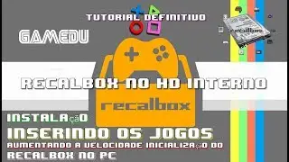 Tutorial Definitivo Recalbox  PC multi- jogos no HD Interno