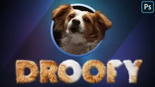 How To Create Furry Text Effect In Photoshop I Photoshop Tutorial