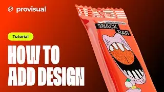 Chocolate Bar 3D Mockup | How To Use Template In Provisual.app