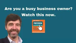 Business Owner Coaching   wake up call