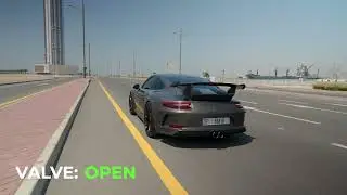 Porsche 911 GT3 with Dundon Mini Crack Pipe - rev, flyby, launch control