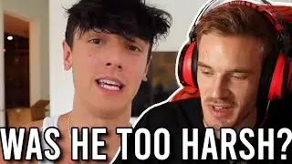 Pewdiepie vs  Bryce Hall | Are Youtubers Too Harsh on TikTokers?