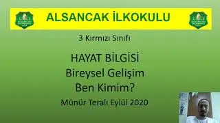 Bireysel gelişim Ben kimim
