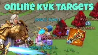 Lords Mobile - KVK rallies and fort traps. Hitting big online castles. Can someone capp me?