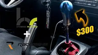 Hybrid racing Spring Package & Short Throw Shifter + Raceseng Titanium Shift Knob on my FA5