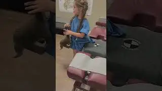 Pediatric chiropractic adjustment
