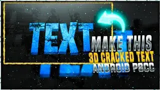 Cracked 3D Text in Photoshop - Tutorial by it's your friend