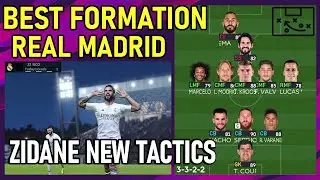 PES2021 Best Formation | REAL MADRID | ZIDANE NEW 2021 TACTICS