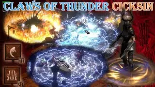 Diablo 2 Resurrected - Claws of Thunder Cicksin Uber Tristram (Lightning Damage)