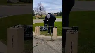 Outdoors with the Robot Slider 