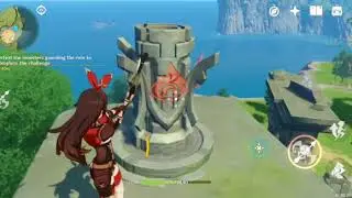 Go to the Thousand Winds Temple | Defeat the Ruin Guard with Lisa • Genshin Impact
