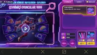 Pubg Mobile Yılbaşı Eğlencesi 2020 2021 Etkinliği 1 Tane Yeni Kod Ve Yeni Popülerlik Etkinliği