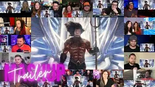 Aquaman and the Lost Kingdom - Trailer Reaction Mashup 🧜‍♂️🌊 - Jason Momoa - Aquaman 2 - DC