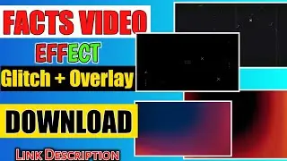 Cross Effect For Facts Videos || Video Overlays For Facts Channel || Fact video Effect